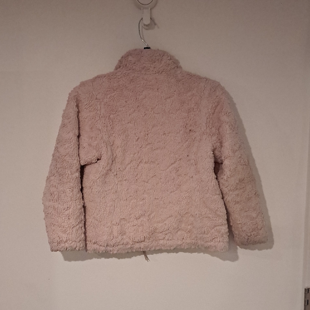 The North Face Pink Puffer Jacket Size Girl Small - Picture 3 of 3